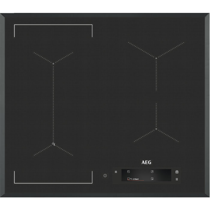 Indukcinė kaitlentė 60 cm 7000 serija „SenseFry“ „Hob2Hood®“