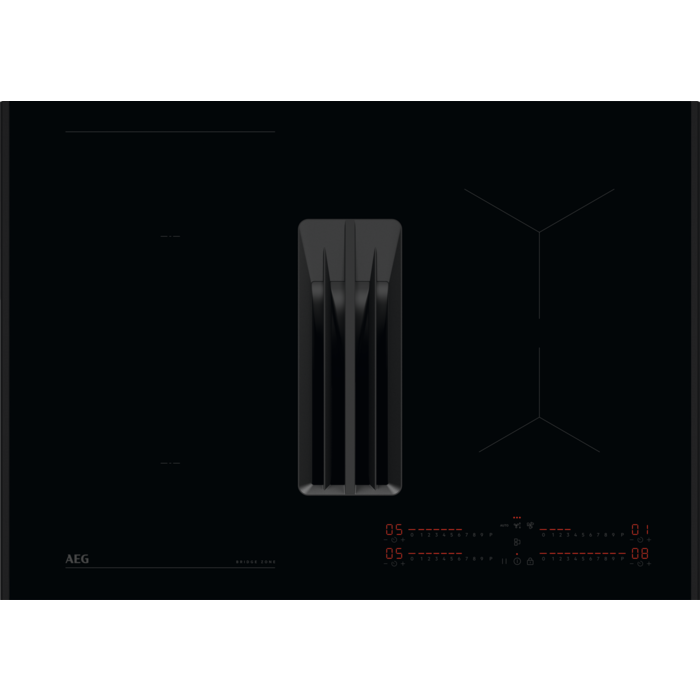 Indukcinė kaitlentė su garų rinktuvu 70 cm 6000 serija „Bridge“ su „Hob2Hood®“