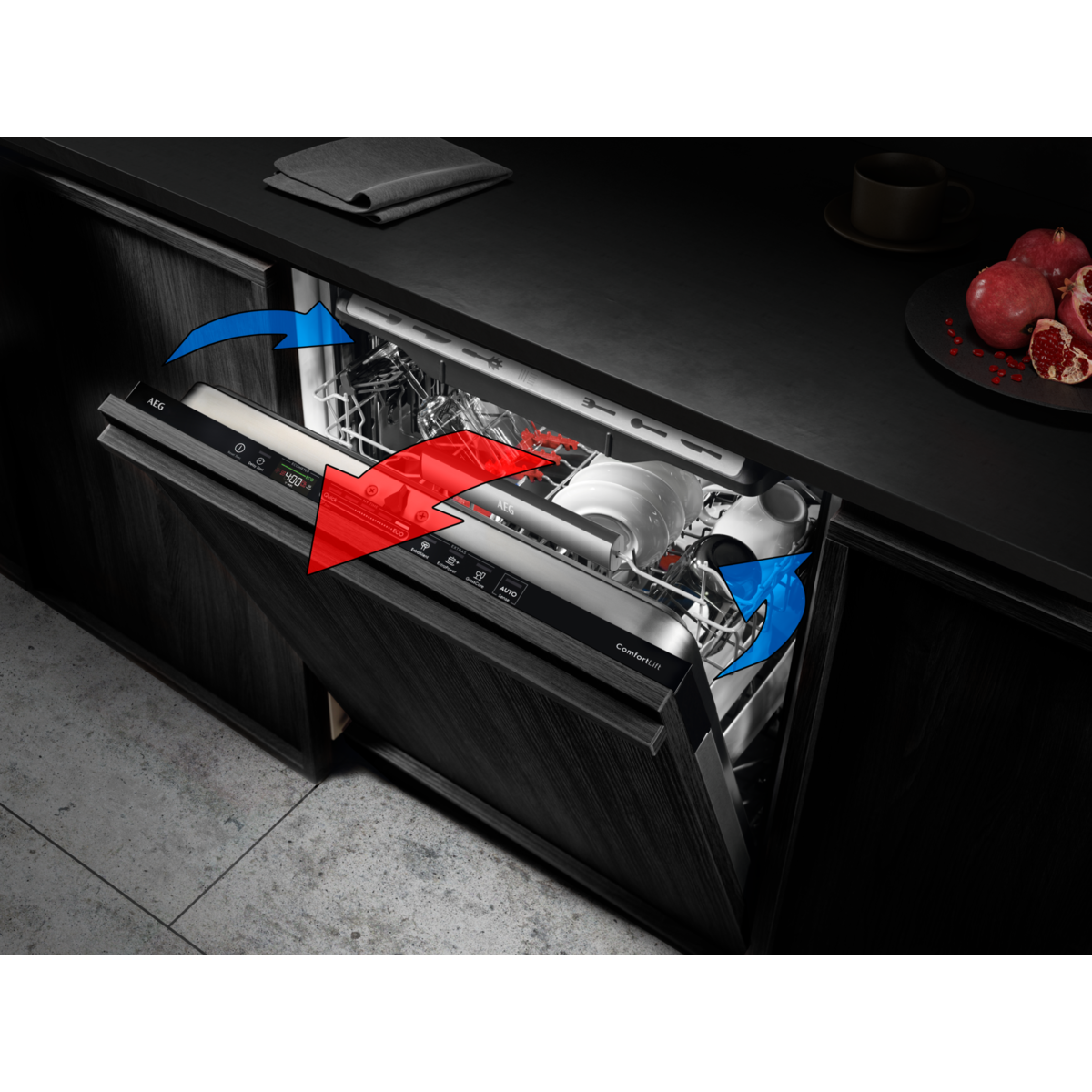 AEG - Small dishwasher - FSE31407Z