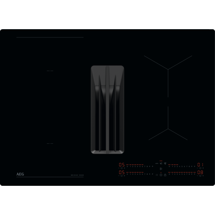 Indukcinė kaitlentė su garų rinktuvu 70 cm 6000 serija „Bridge“ su „Hob2Hood®“