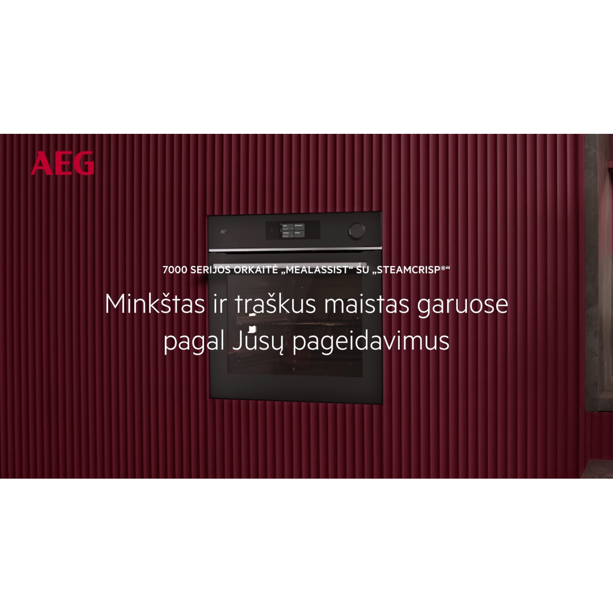 AEG - Orkaitė - TR7PB731ST